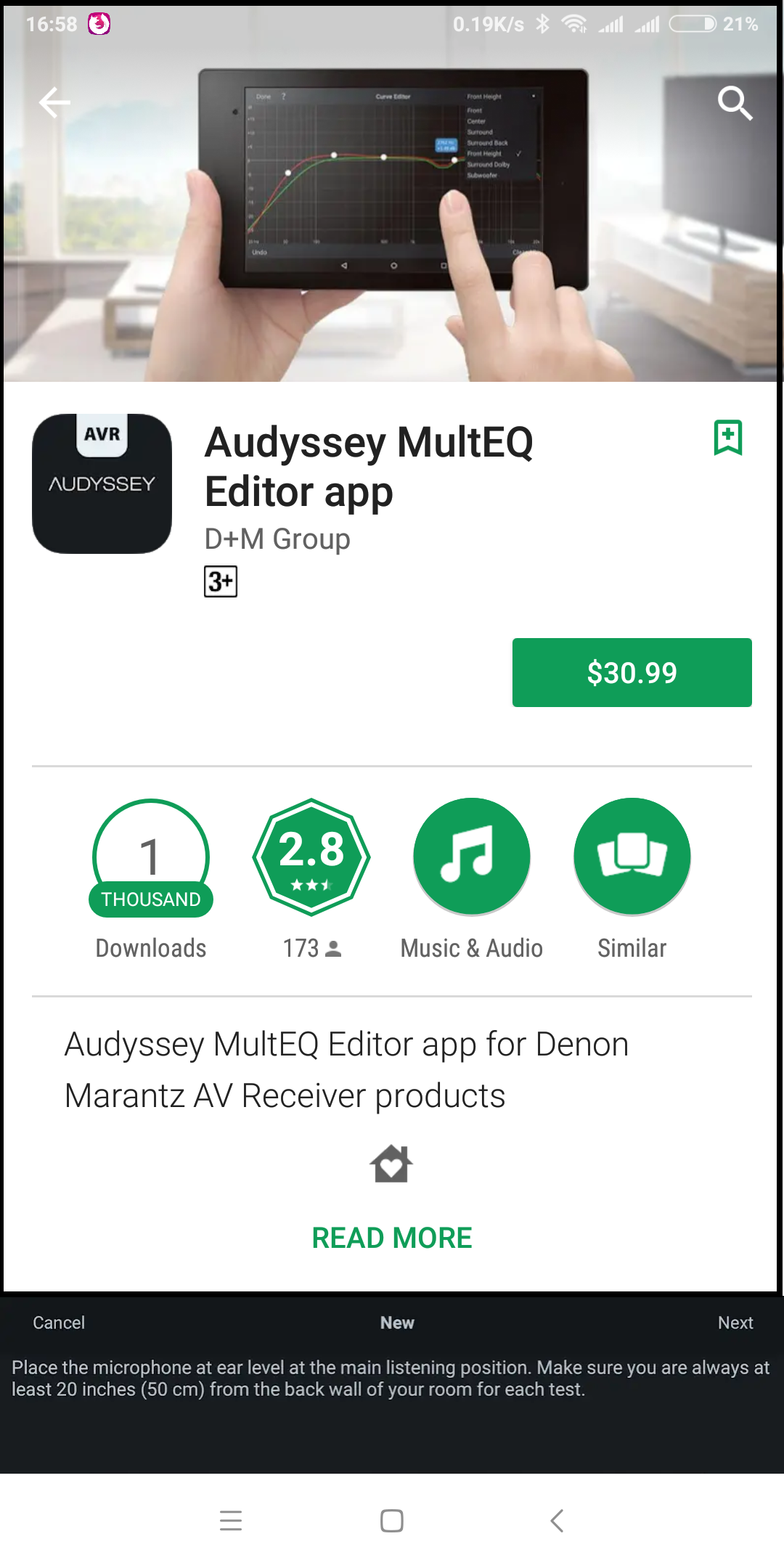 Using Audyssey MultEQ Editor On The Marantz AV8805