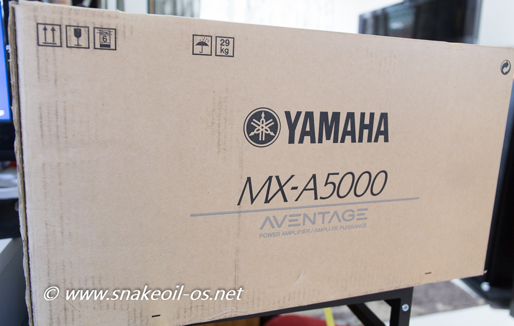 Unboxing The Yamaha MX-A5000