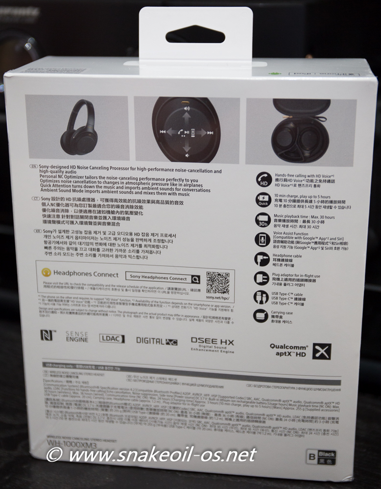Active Noise Control - The Sony WH-1000XM3